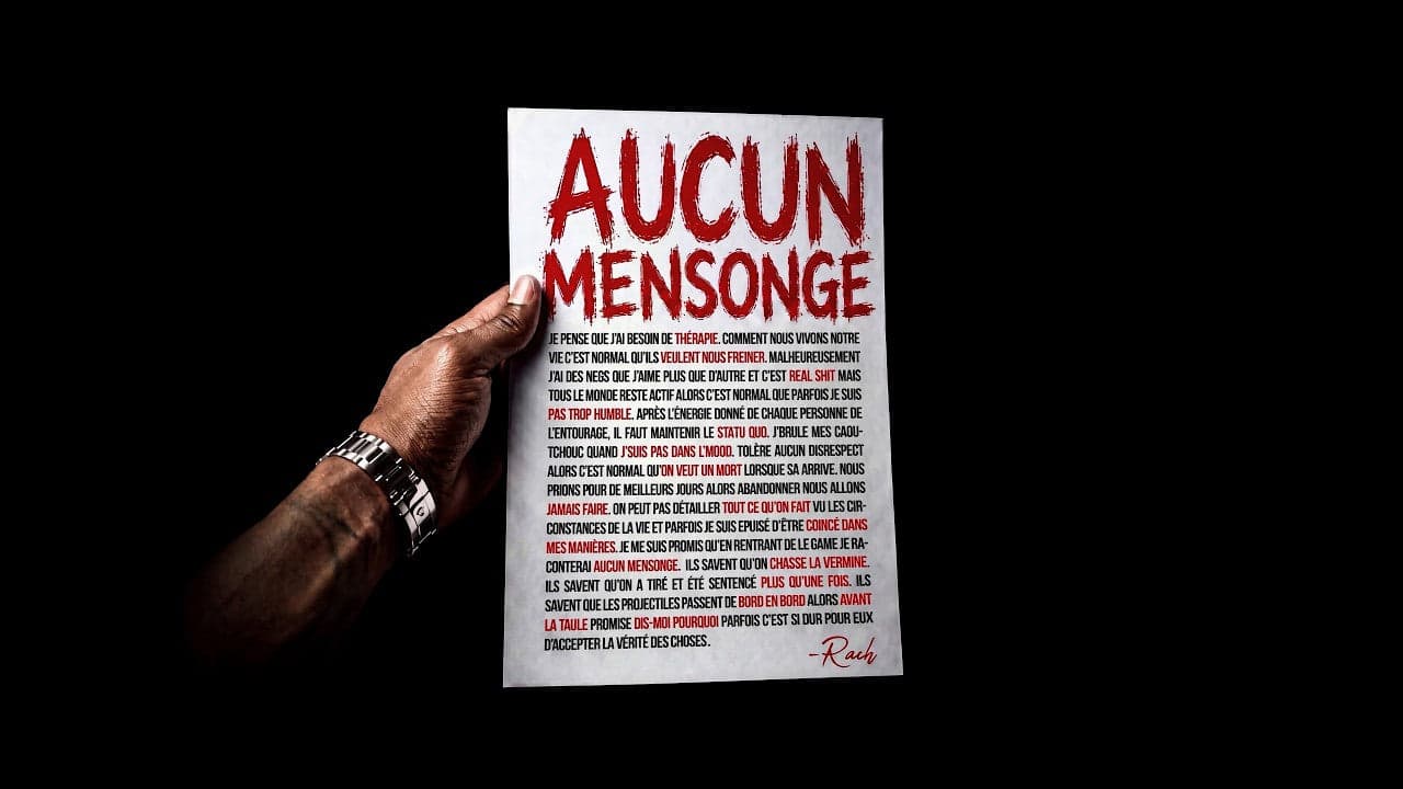 Nouveau ALBUM : Rach - Aucun Mensonge